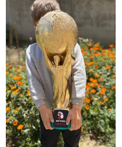 Mini Futbol Türkiye 50 cm boyunda final kupası
