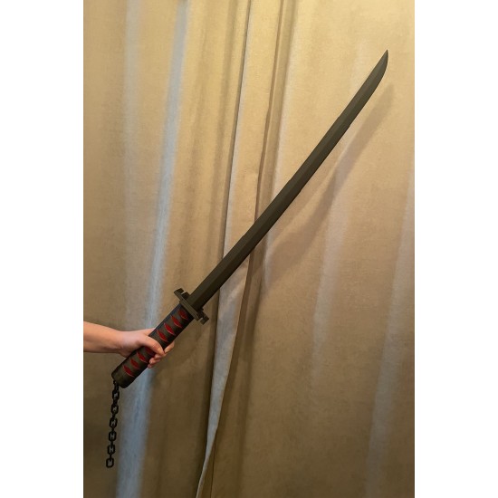 Ichigo Bleach Black Katlanabilir Katana (Gerçek Boyut)