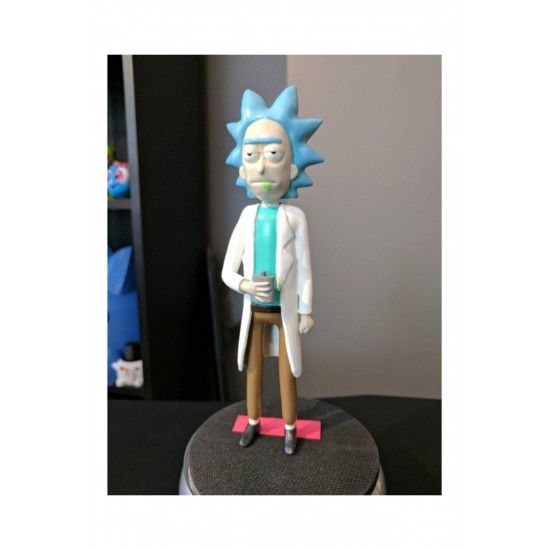 Ricki Sanchez Rick And Morty Chracter Fİgure Boyalı Figür 20 cm (büyük Boy)