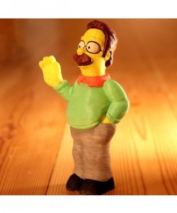 Ned Flanders Simpson Simpsons Simpsonlar Chracter Figure