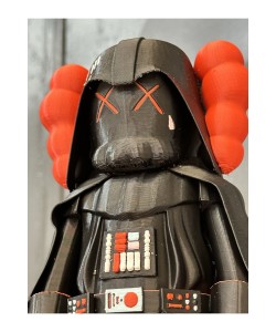 Kaws Darth Vader Figür Kaws Boyalı Figür Kaws Starwars Figür Büyük Boy 20CM