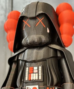 Kaws Darth Vader Figür Kaws Boyalı Figür Kaws Starwars Figür Büyük Boy 20CM