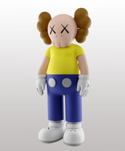 Kaws Rick and Morty Character Figure Boyalı Figür Kaws Morty Figür Büyük Boy 20CM