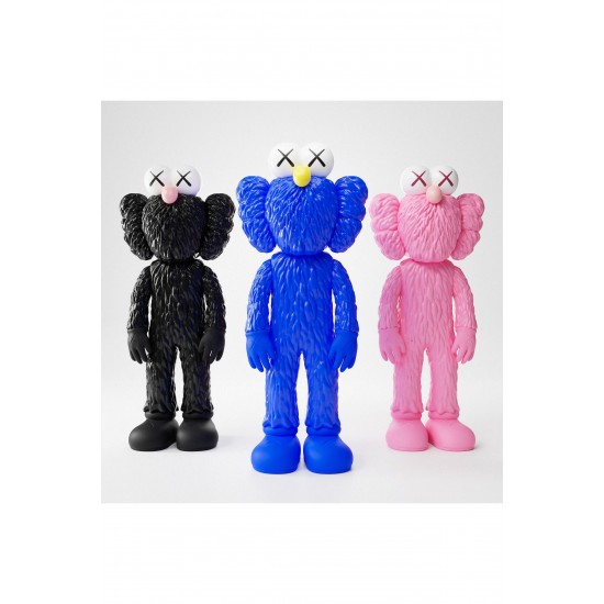 KAWS BFF Boyalı Figür  ( Büyük Boy 20CM )