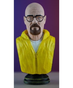 Walter White Breaking Bad Boyalı Büst / Figürü