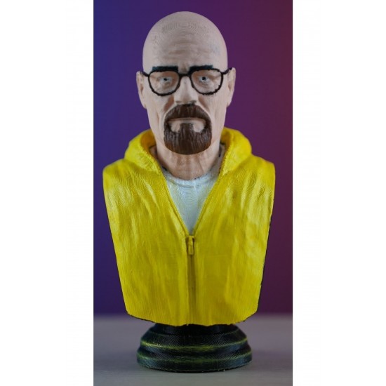 Walter White Breaking Bad Boyalı Büst / Figürü