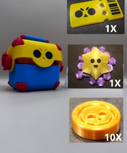 Brawl Stars Mega Box Coinli Elmaslı Kartlı