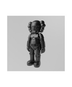 Kaws Stormtrooper Figür Kaws Boyalı Figür Kaws Starwars Figür Büyük Boy 20CM SİYAH