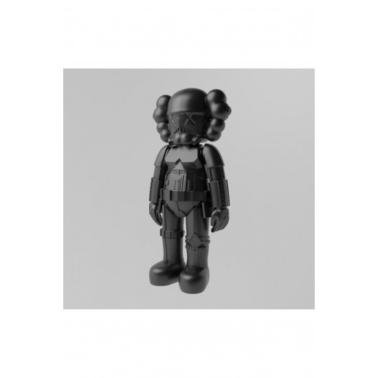 Kaws Stormtrooper Figür Kaws Boyalı Figür Kaws Starwars Figür Büyük Boy 20CM SİYAH