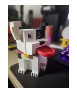 dog coin bank mine craft kumbara