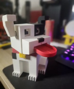 dog coin bank mine craft kumbara