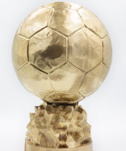 Ballon D or Cup (15 CM) Ballon D or Kupası Altın Boyalı