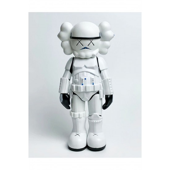 Kaws Stormtrooper Figür Kaws Boyalı Figür Kaws Starwars Figür Büyük Boy 20CM