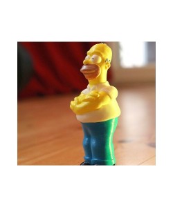 Homer Simpson Simpsons Simpsonlar Chracter Fİgure Boyalı Figür 15 Cm