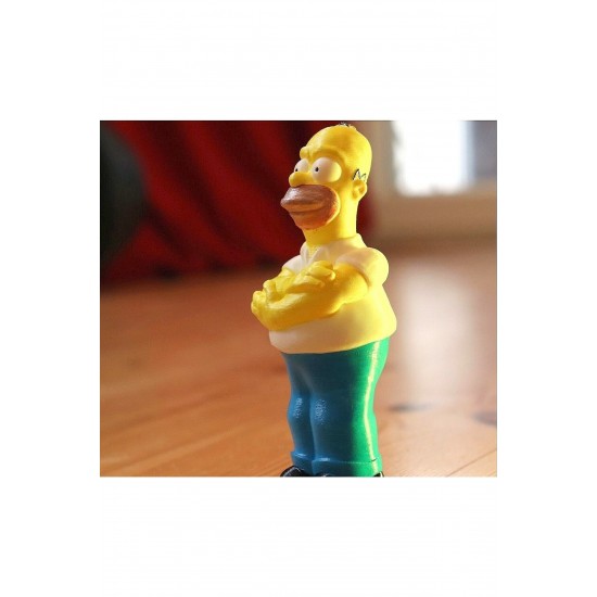 Homer Simpson Simpsons Simpsonlar Chracter Fİgure Boyalı Figür 15 Cm