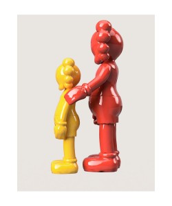 KAWS Çift Boyalı Figür Character Figure Büyük Boy 20CM