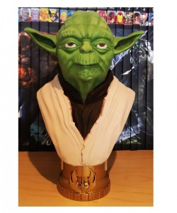 Master Yoda Chracter Fİgure Boyalı Büst 25 Cm (dev Boy)