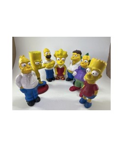 Simpsonlar ailesi 7 adet 13 cm set