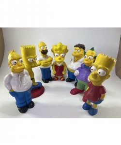 Simpsonlar ailesi 7 adet 13 cm set