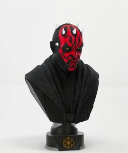 Darth Maul  Star Wars Boyalı Character Figure Büst Figür 15 cm