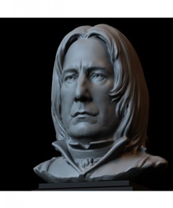 SEVERUS SNAPE FİGÜR, BÜST, PORTRE, HEYKEL, 153MM X 130MM