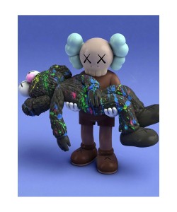 Kaws Boyalı Figür Kaws BFF Boyalı Figür Büyük Boy 20CM