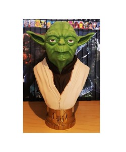 Master Yoda Chracter Fİgure Boyalı Büst 25 Cm (dev Boy)