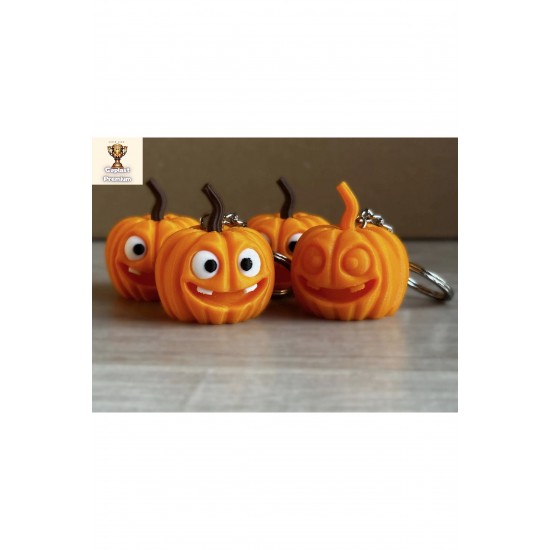 Cadılar Bayramı Halloween Pumpkin Anahtarlık