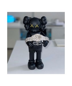 Kaws Saat Standı Kaws Saat Tutacağı Kaws Boyalı Figür Büyük Boy 20CM