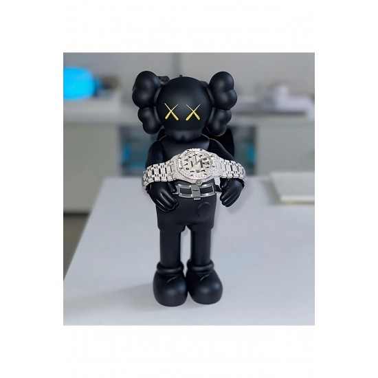 Kaws Saat Standı Kaws Saat Tutacağı Kaws Boyalı Figür Büyük Boy 20CM