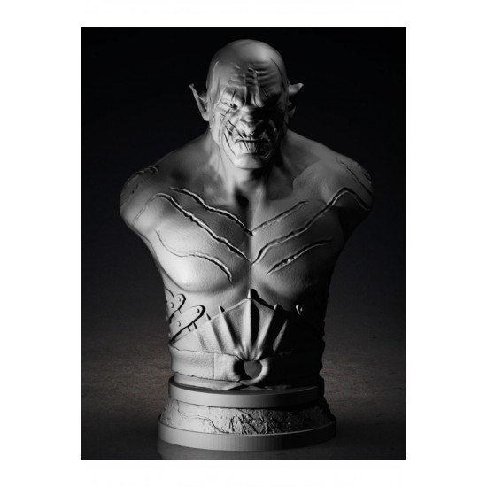 The Hobbit Azog Bust - Ürün Renklidir - 12x9x20cm