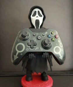 Çığlık Ghostface Gamepad Joystick Tutucu - Kol Tutacağı