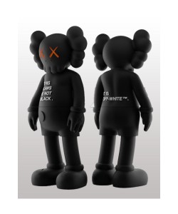 KAWS BLACK Companion Figür Büyük Boy