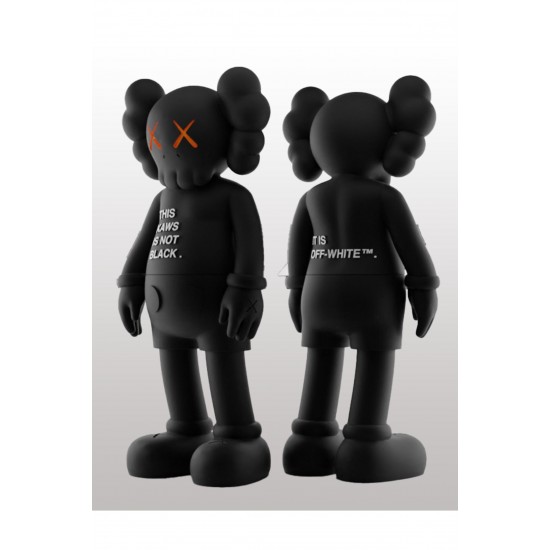 KAWS BLACK Companion Figür Büyük Boy