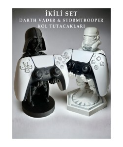 Star Wars Stormtrooper Kol Tutucu, Joystick Kumanda Standı, Xbox / PS4 / PS5 Uyumlu