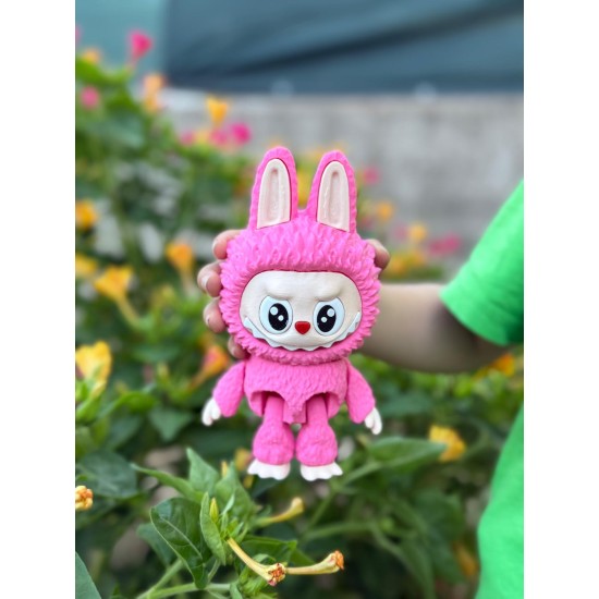 Labubu Pembe 1 Ad Hareketli Oyuncak (VİDEOLU ÜRÜN)